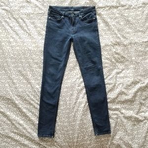 FINAL PRICE AllSaints Mast Dark Indigo Skinny Jean